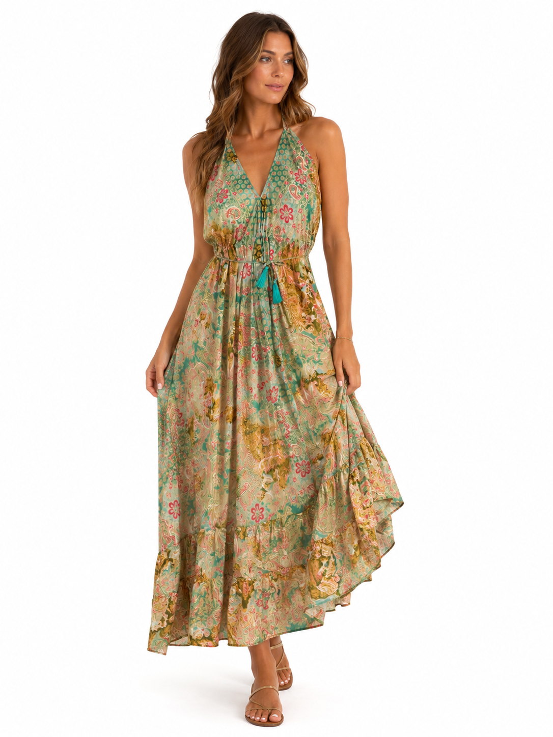 Sukienka maxi boho Moda Ibiza Vintage