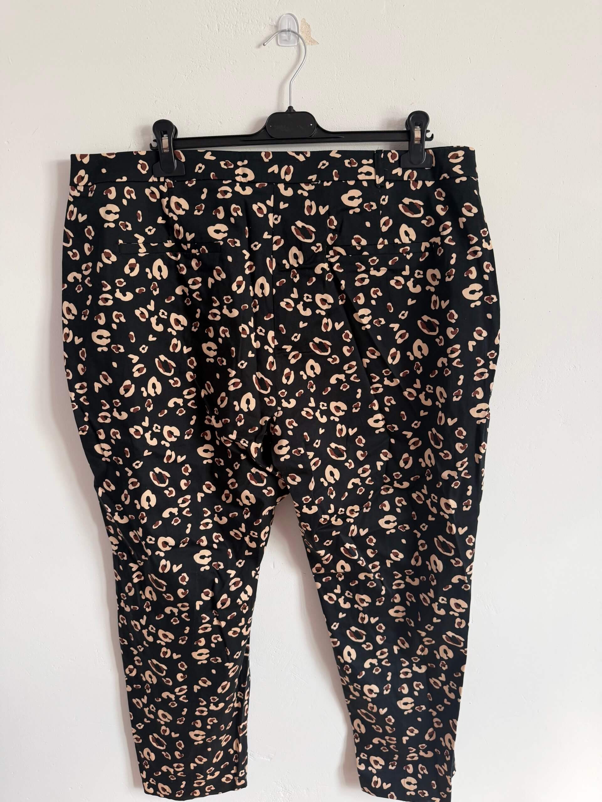 Dorothy Perkins spodnie cygaretki panterka 4XL 48 z metką - obrazek 3