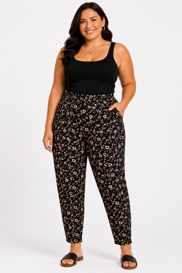 Dorothy Perkins spodnie cygaretki panterka 4XL 48 z metką