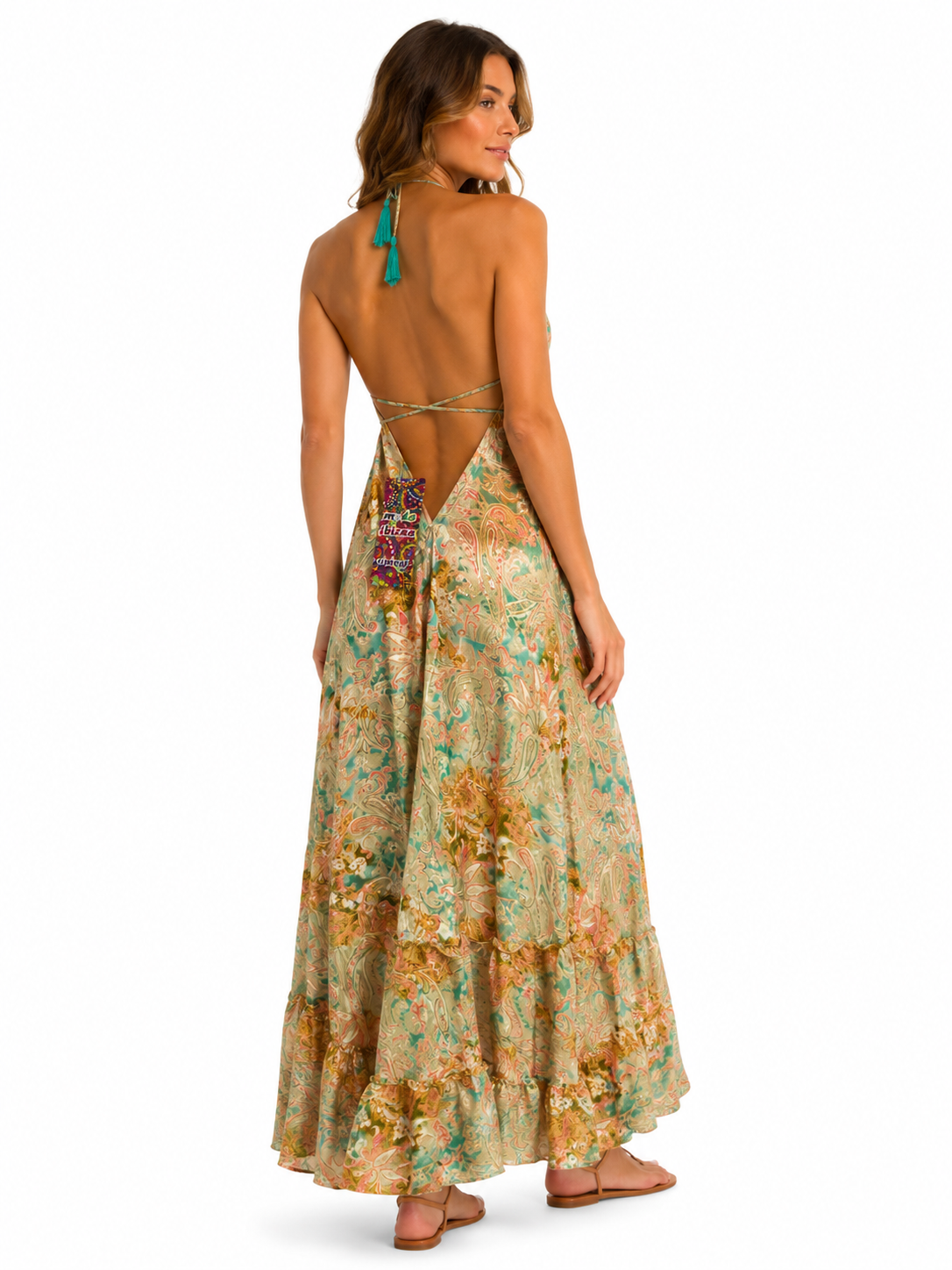 Sukienka maxi boho Moda Ibiza Vintage - obrazek 2