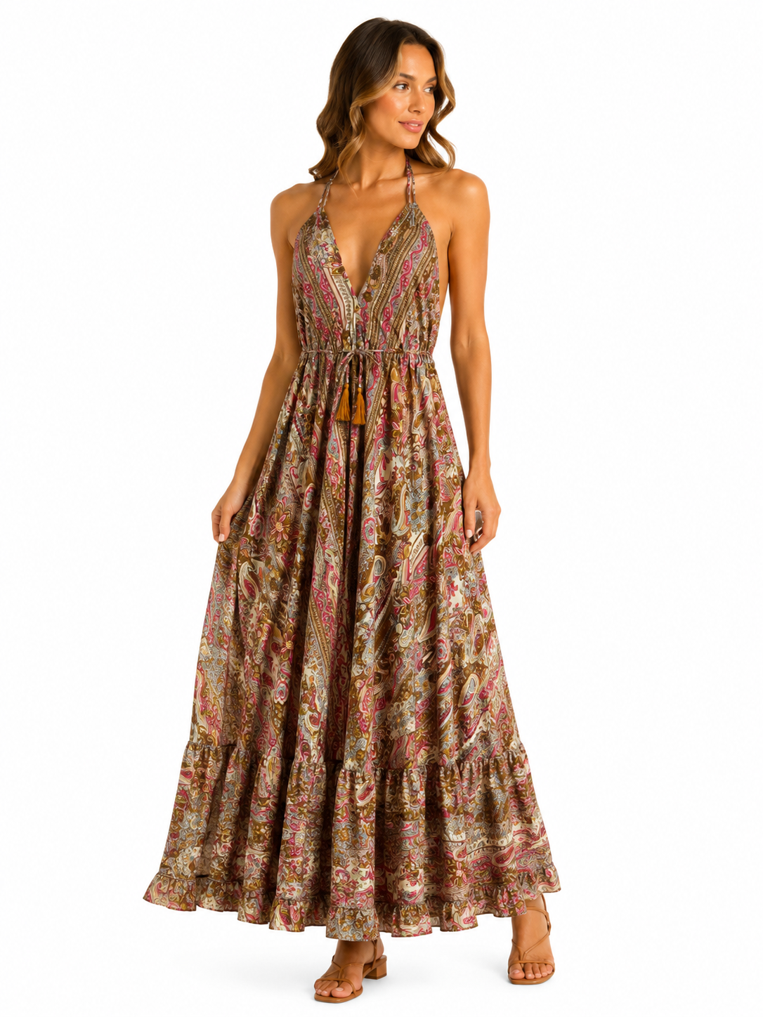 Sukienka maxi boho Moda Ibiza Vintage