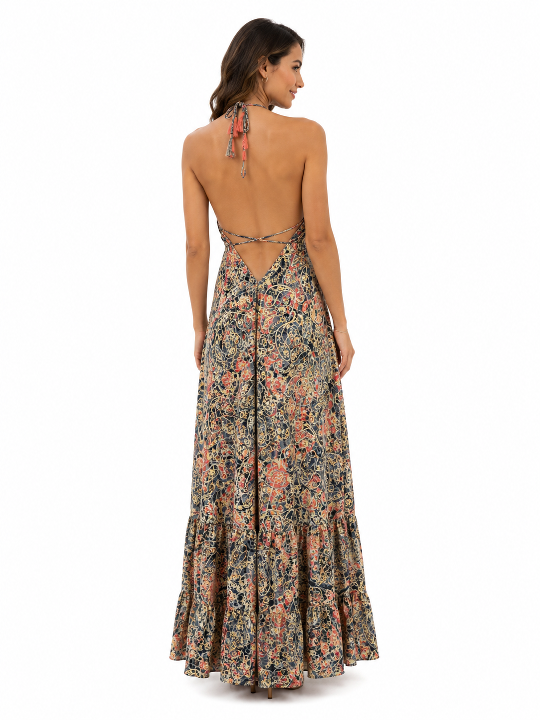 Sukienka maxi boho Moda Ibiza Vintage - obrazek 2