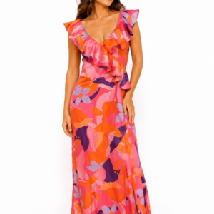 Sukienka maxi New Look z falbaną – rozmiar XL