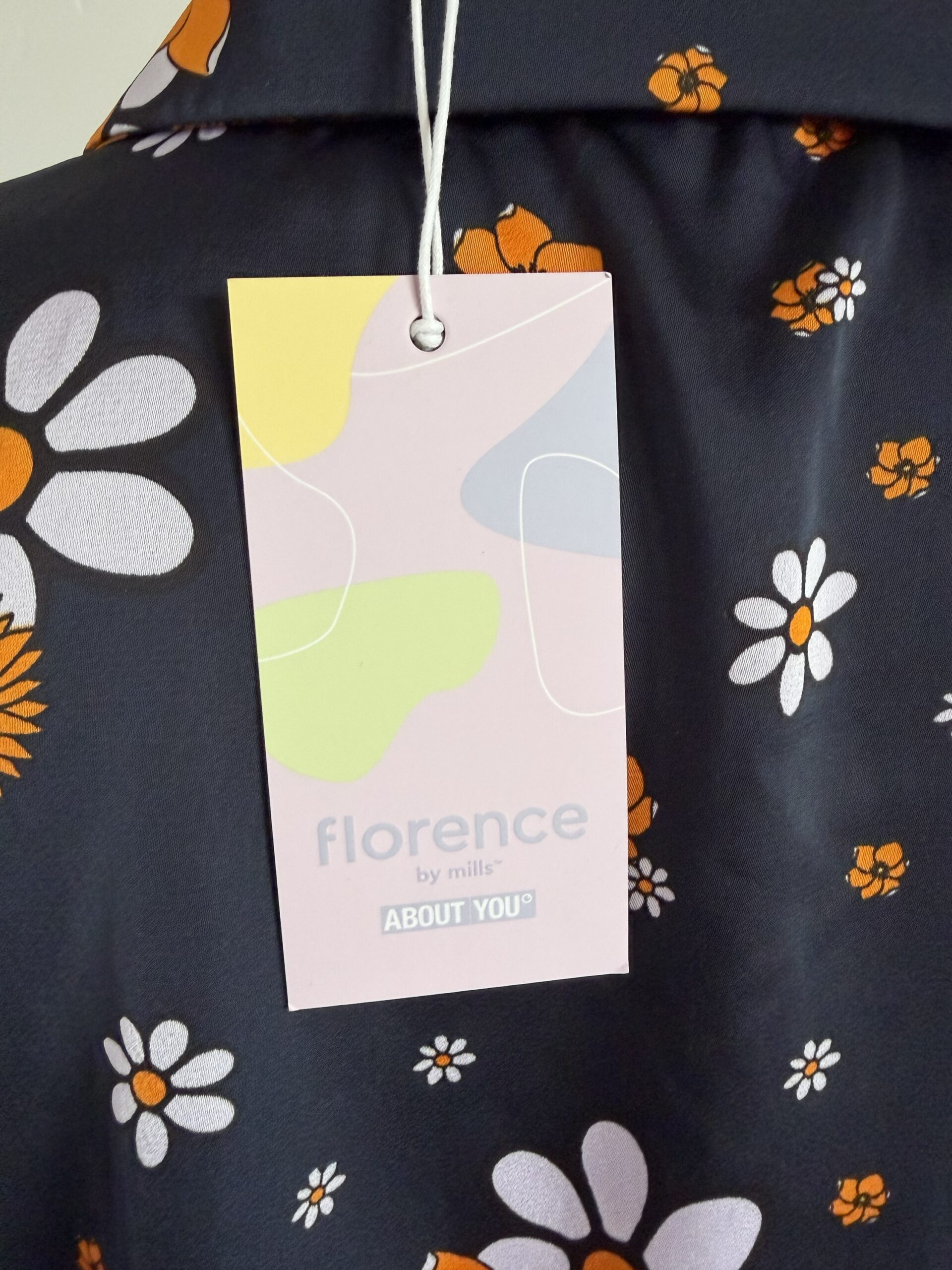 Piżama damska satynowa w kwiaty Florence by Mills r. 42 - obrazek 5